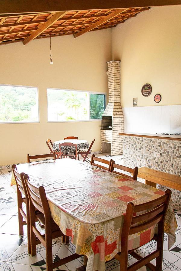 Incrivel Casa Com Churrasqueira Em Ubatuba, Sp Экстерьер фото